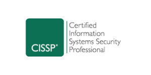 CISSP certification emblem in stacked format